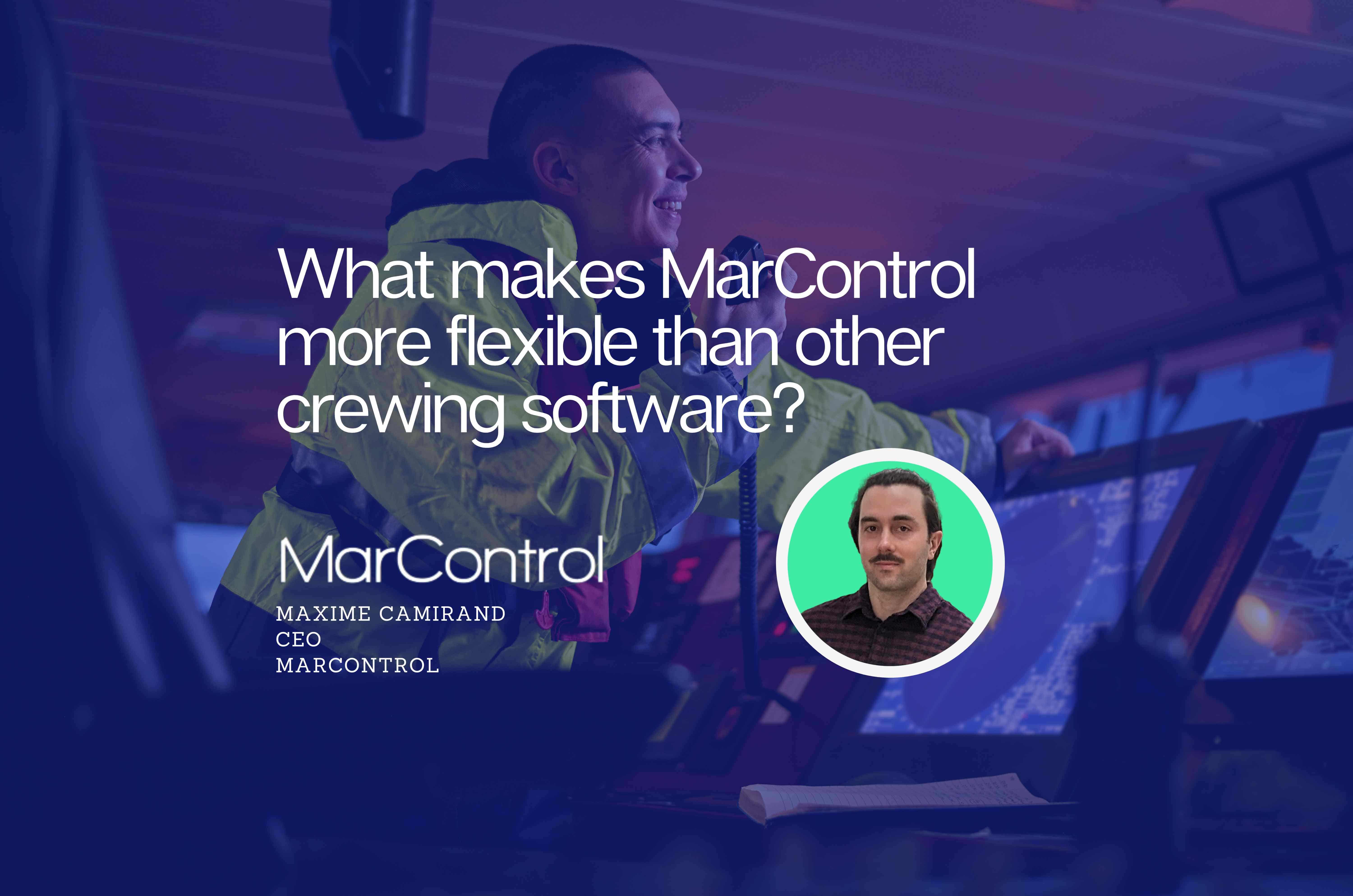 What makes MarControl so flexible? image